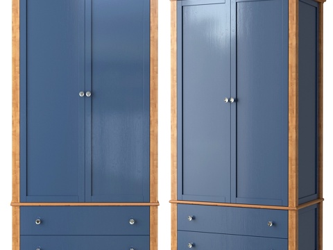  双门衣柜 Jules Verne3d模型 