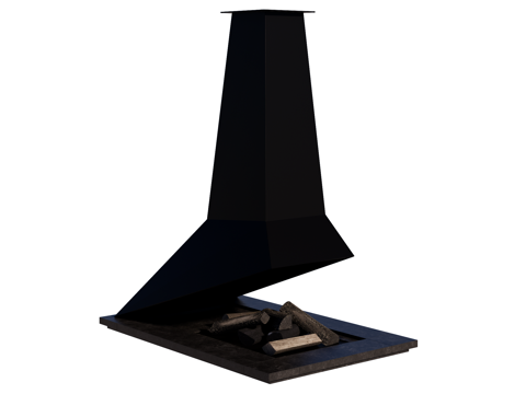  壁炉 装饰壁炉su模型 