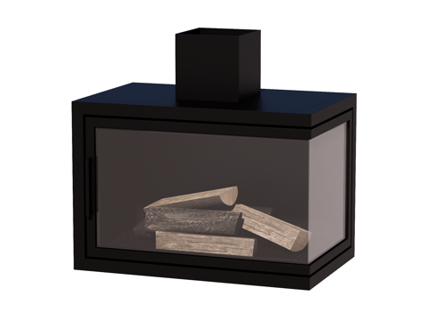  壁炉 装饰壁炉su模型 