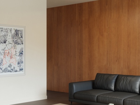  现代沙发3d模型 