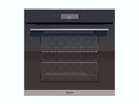 嵌入式蒸烤箱su模型