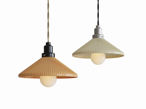 北欧中古小吊灯su模型