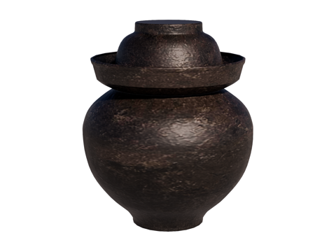 厨具 传统厨具 腌菜缸su模型