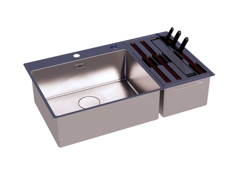 水槽菜盆洗菜盆su模型