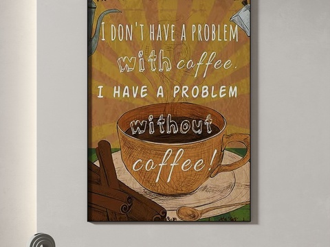  现代，复古，简约，抽象，简欧，装饰画3d模型 