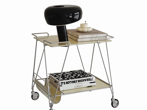  现代中古边几su模型 