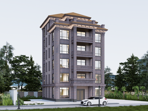 欧式别墅cad施工图cad施工图