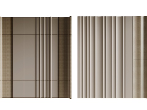 现代背景墙 沙发背景墙 电视背景墙su模型