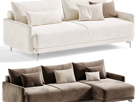  skdesign 品牌角形拱形沙发3d模型 