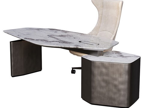  Visionnaire Ephir办公桌3d模型 