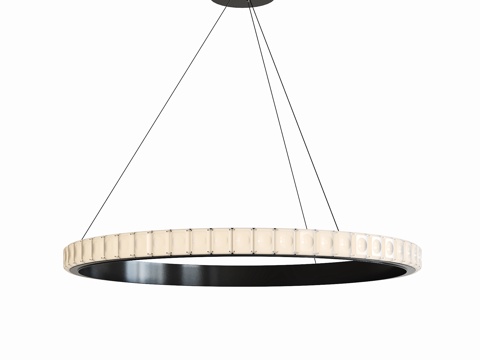 意式轻奢吊灯su模型