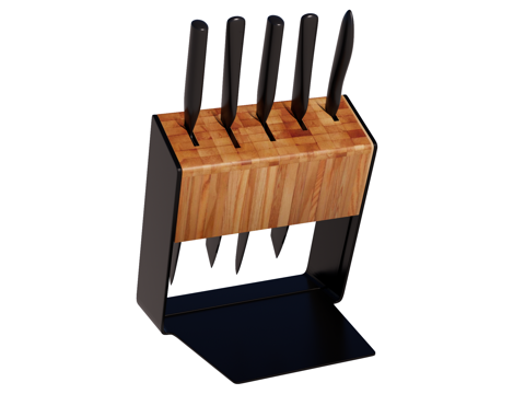  厨具刀具su模型 