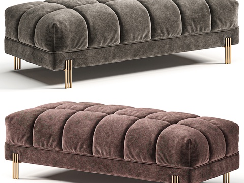  长凳 Sienna3d模型 