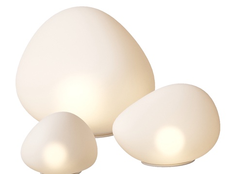  Pottery Barn花园灯具套装3d模型 