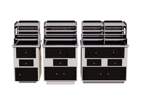  烤炉窑炉 户外烤炉窑炉 披萨窑炉su模型 