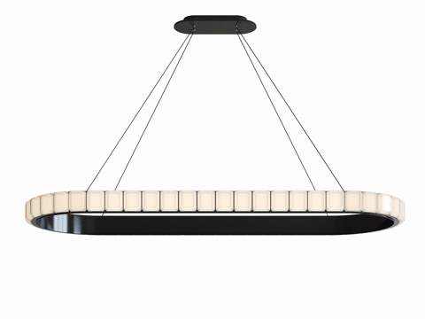 意式轻奢吊灯su模型