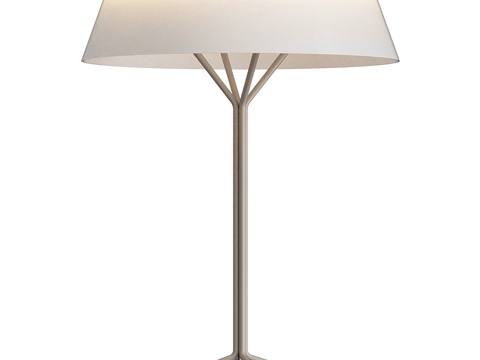  现代极简装饰台灯3d模型 