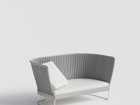  paolalenti 单人椅 休闲椅 单人沙发组合3d模型 