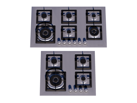 燃气灶 灶台su模型