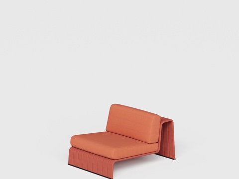  paolalenti 单人椅 休闲椅 单人沙发组合3d模型 