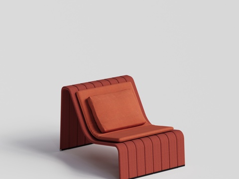  paolalenti 单人椅 休闲椅组合3d模型 