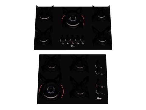 燃气灶 灶台su模型