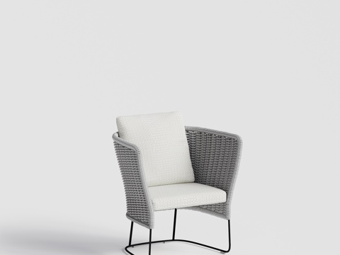  paolalenti 单人椅 休闲椅组合3d模型 