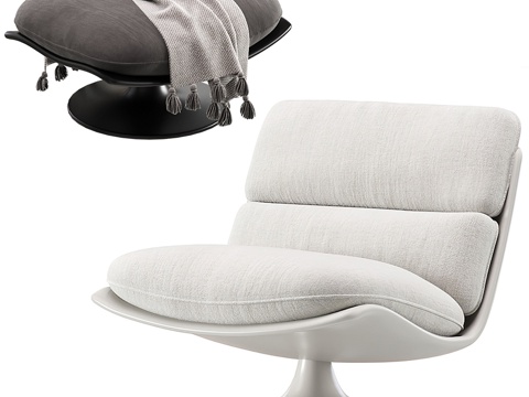 MINOTTI pattie 现代意式休闲椅 扶手椅 沙发椅su模型