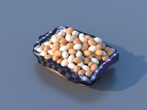 蛋 鸡蛋 食品3d模型