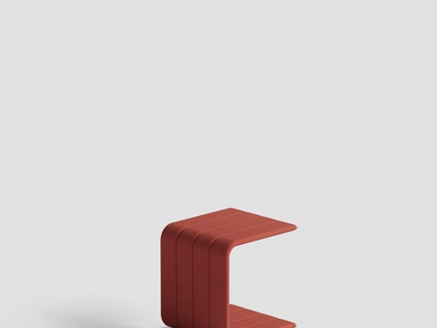  paolalenti 茶几 边几组合3d模型 