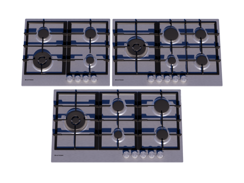  燃气灶 灶台su模型 
