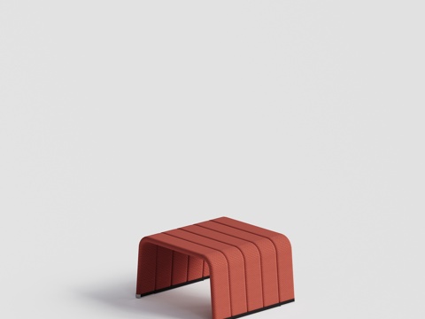  paolalenti 脚踏 凳子 边几组合3d模型 