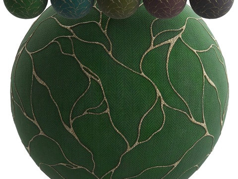  新中式织物 面料 布料3d模型 