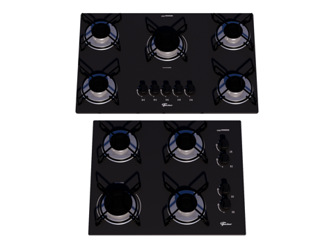  燃气灶 灶台su模型 