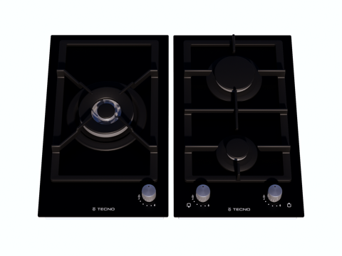 燃气灶 灶台su模型