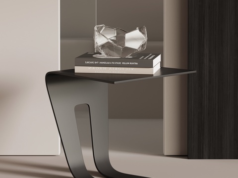  现代意式边几3d模型 