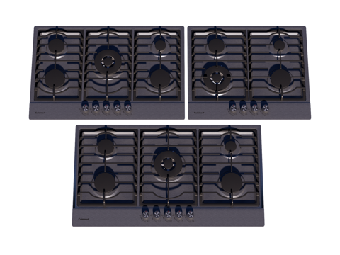  燃气灶 灶台su模型 