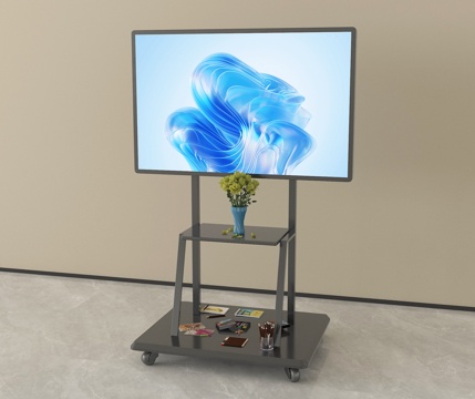  现代智能电视 移动电视 显示屏3d模型 