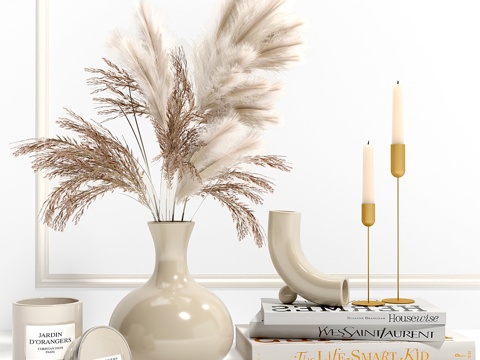  装饰套装3d模型 