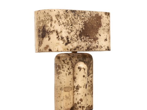  现代轻奢台灯su模型 