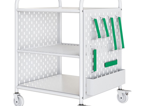  BRÄNNBOLL 带轮开放式储物柜3d模型 