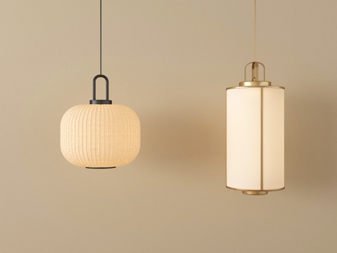  中式吊灯 新中式吊灯  装饰吊灯3d模型 