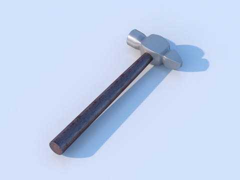  铁锤 锤子 五金工具3d模型 