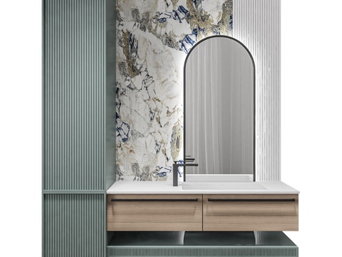  奢华浴室193d模型 