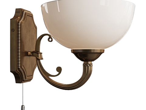  赫伯特·弗蕾雅壁灯3d模型 