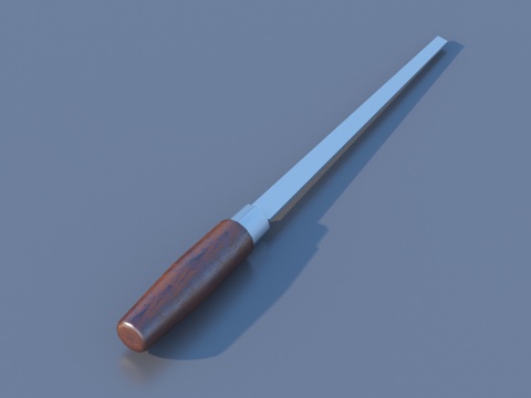  锉刀 工具3d模型 