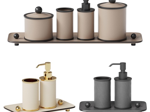  Pinetti Olimpia卫浴套装3d模型 