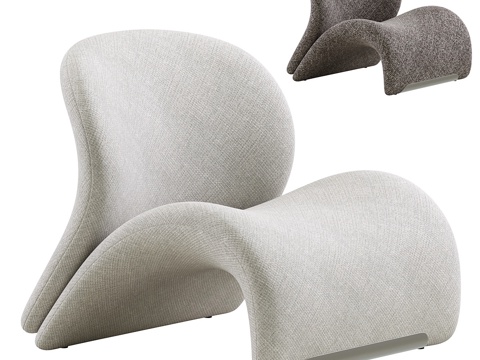  单人沙发3d模型 