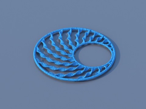  绳子 墙饰 编织 挂饰 流苏 工艺摆件 艺术品3d模型 