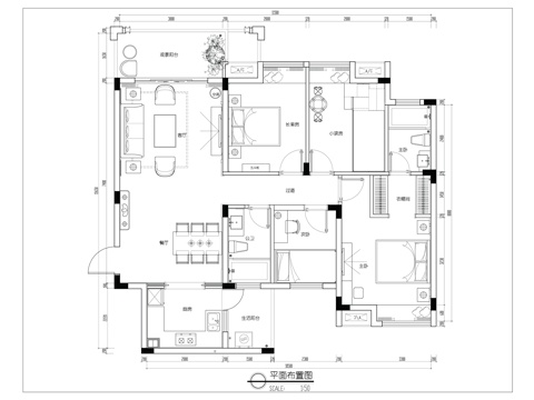  别墅 样板间 最新全套施工图 效果图合集cad施工图 
